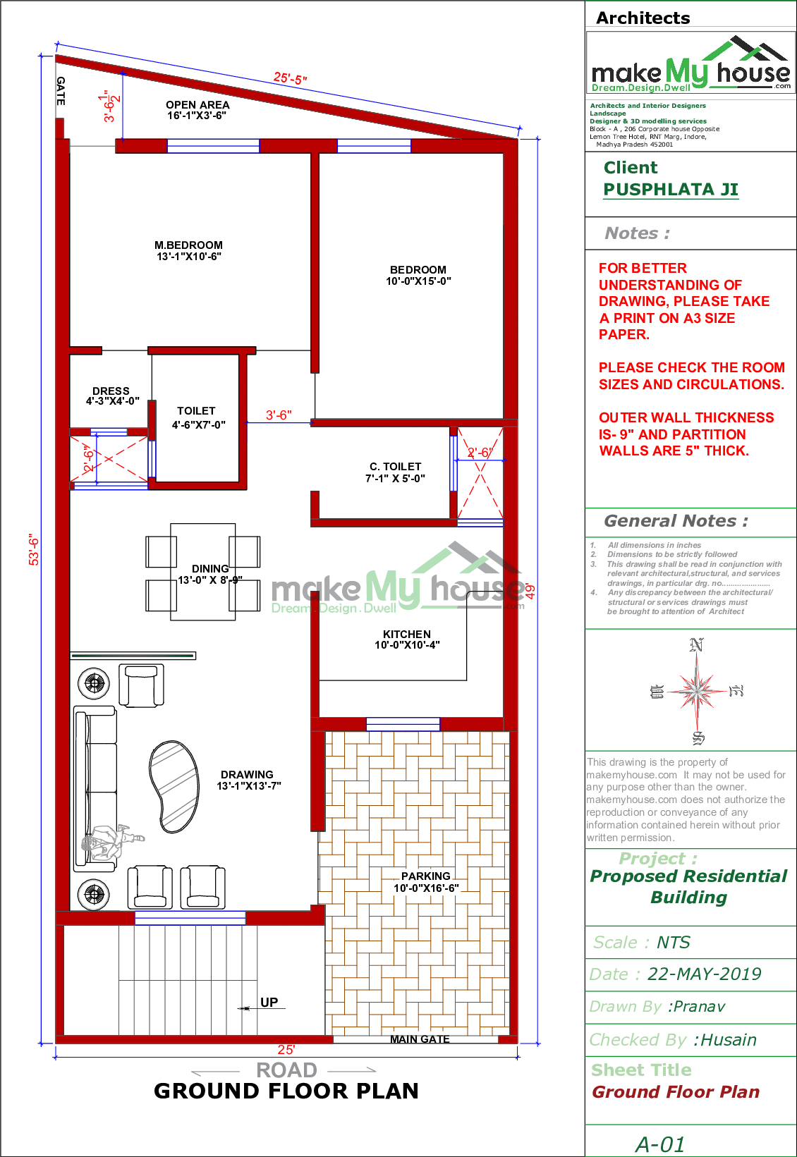 1200 Sq Ft House Plans 3 Bedroom Single Floor Plan Www resnooze