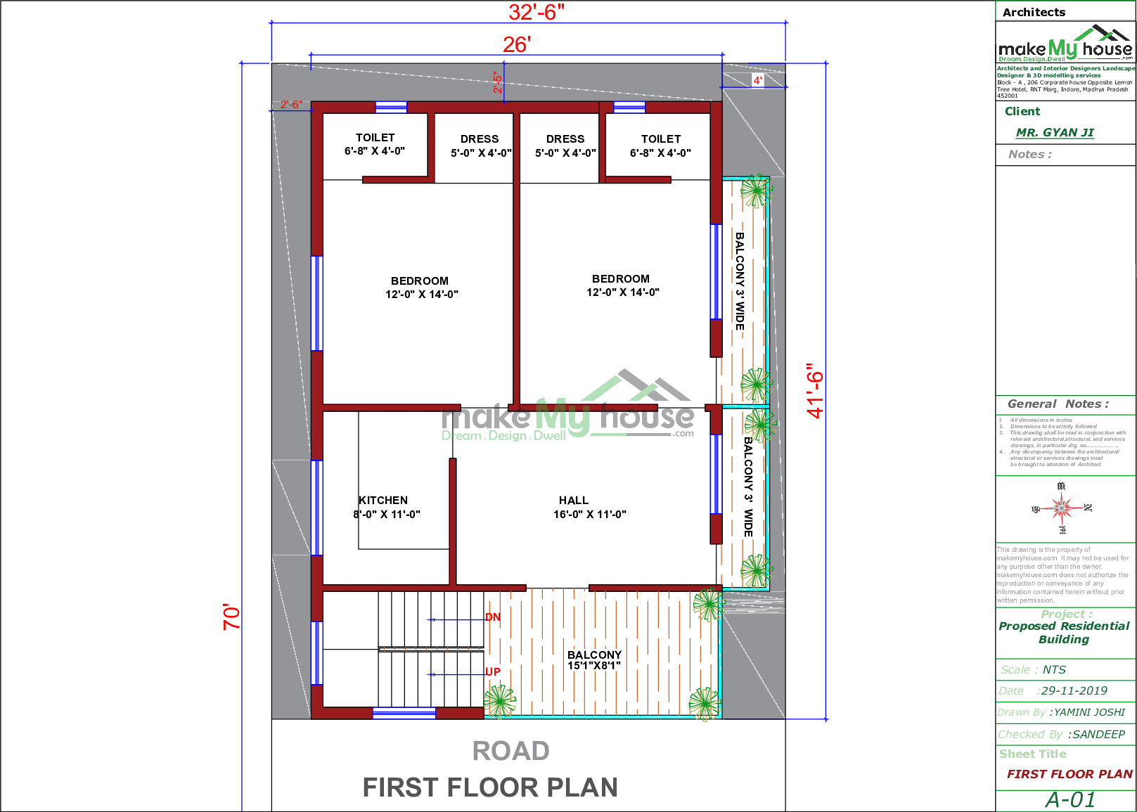 32x70 Home Plan 2240 Sqft Home Design 2 Story Floor Plan