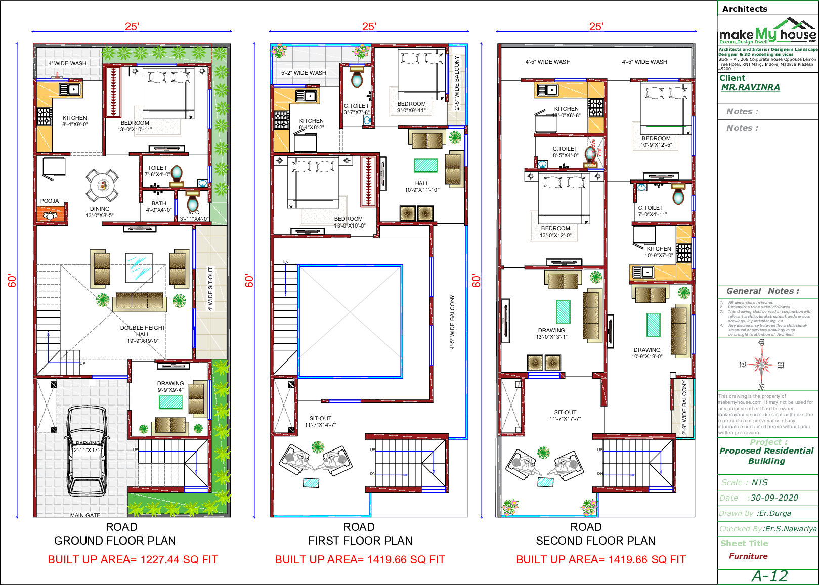  Multistorey House(Independent Floors) MMH5834