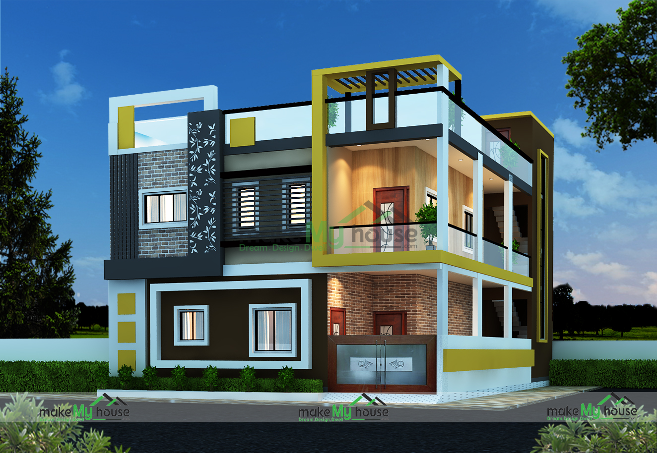 Build A 3 Bhk Home In 1300 Square Feet