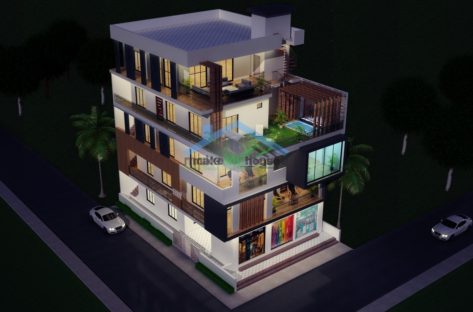 Buy 40x60 House Plan 40 By 60 Elevation Design 2400sqrft Home Naksha